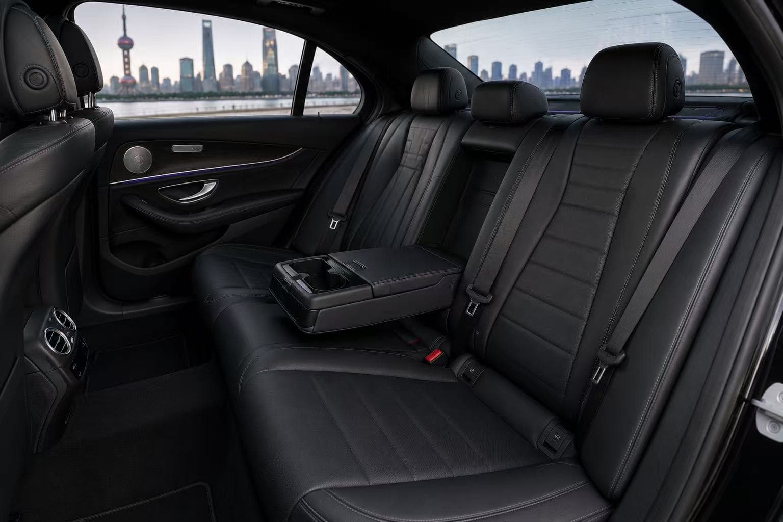 Mercedes-Benz E300 cockpit and front cabin