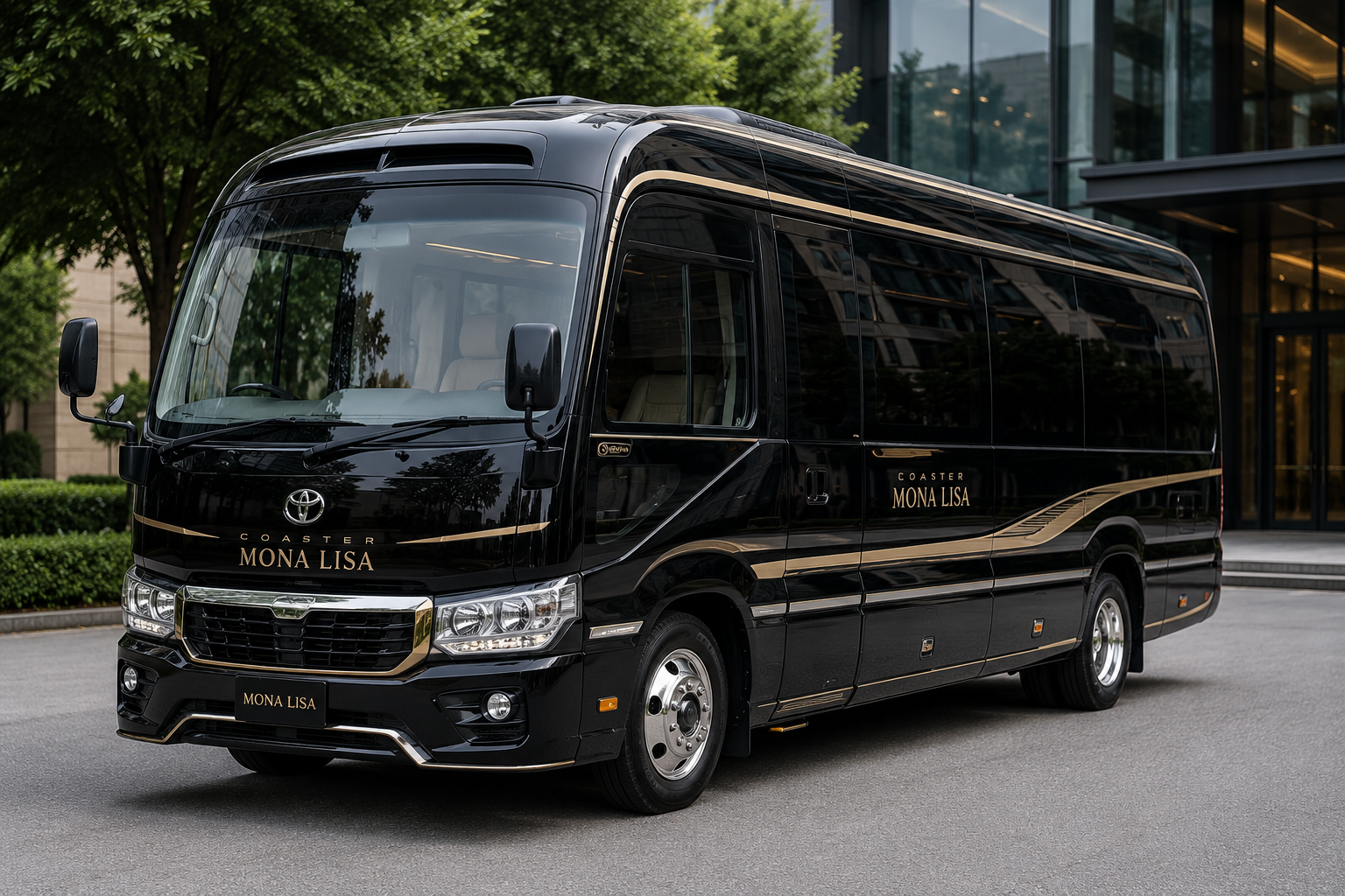 Toyota Coaster Mona Lisa – Luxury VIP Minibus