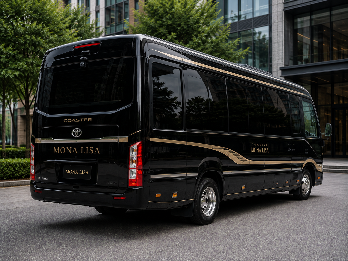 Toyota Coaster Mona Lisa – Luxury VIP Minibus