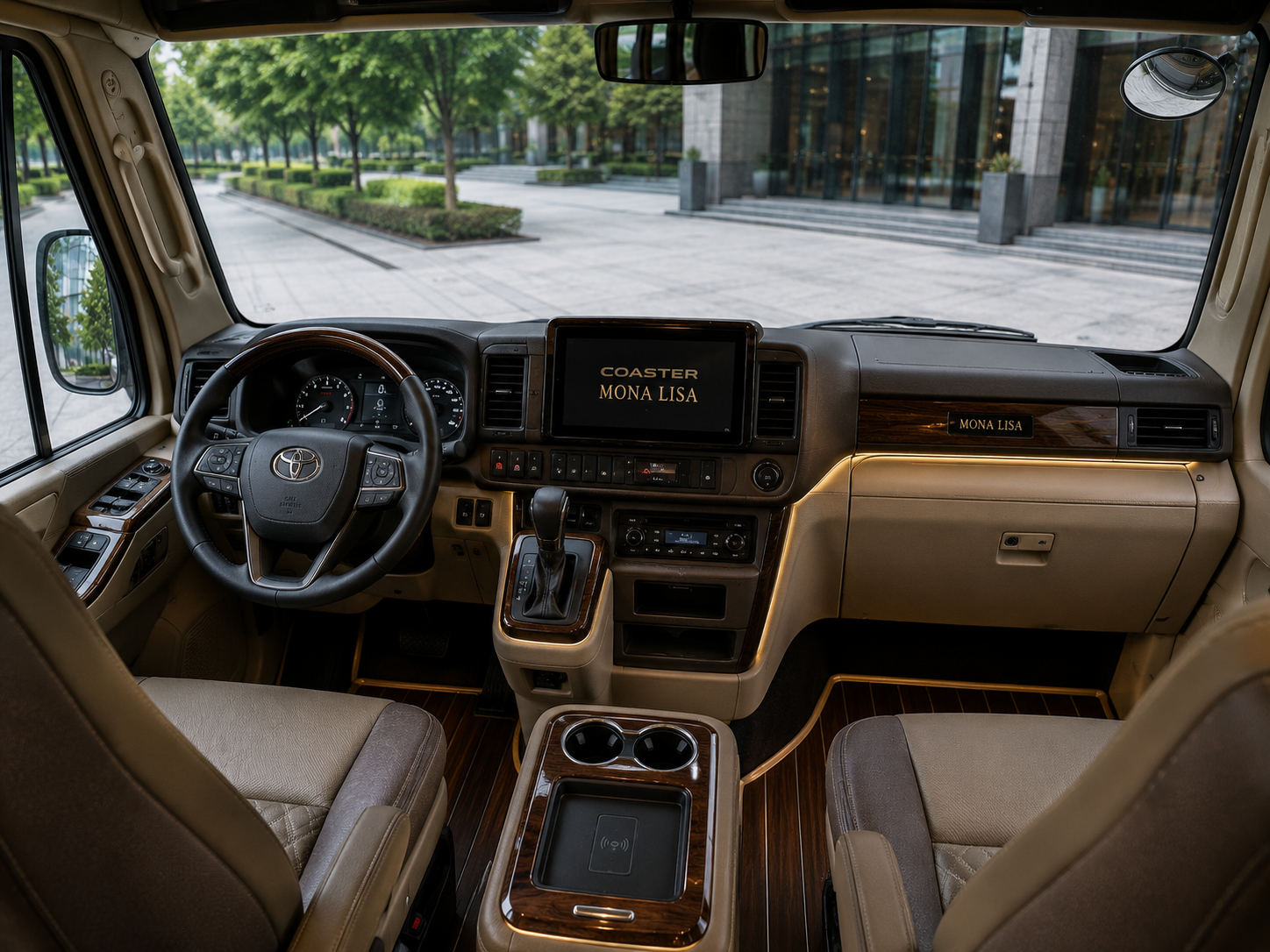 Toyota Coaster Mona Lisa – Luxury VIP Minibus